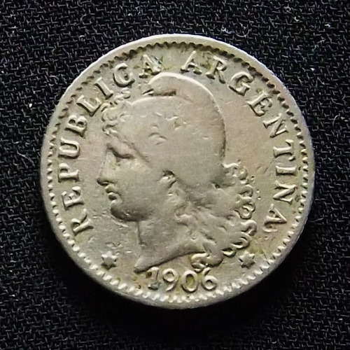 Argentina 5 Centavos 1906 Muy Bueno Cj 137