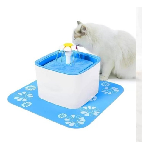 Fuente De Agua Electrica Para Gato Perro Mascota De 2,5lt