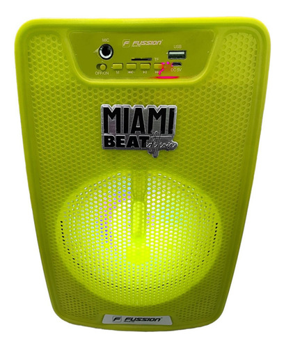Bafle Recargable Amplificado 6.5 PuLG. Con Microfono