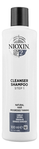 Shampo Nioxin #2 300ml Pelo Natural Caida Fuerte 