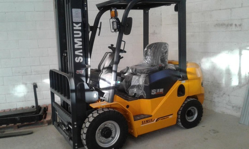Imagen 7 de 15 de Autoelevador Samuk 1.8 Toneladas Torre Triple 4.80 Mts.