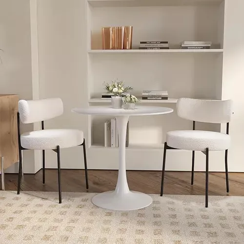 Mesa Tulip Cocina Comedor + 4 Sillas Diseño - Alto Impacto