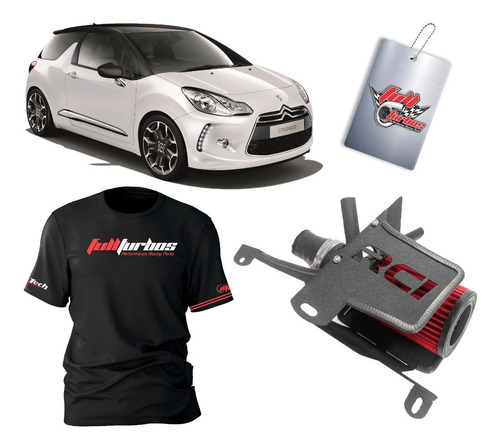 Kit Intake Citroen Ds3 1.6 Thp Turbo Todos - 2012 À 2019