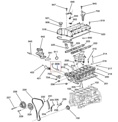Sensor Temperatura Motor Gmc Canyon 3.7l L5 2007