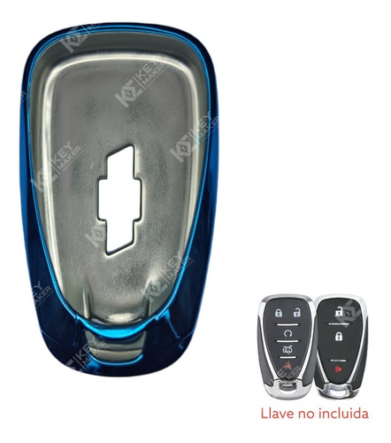 Funda Llave Smart Key Chevrolet Premium Tpu Colores Keymaker
