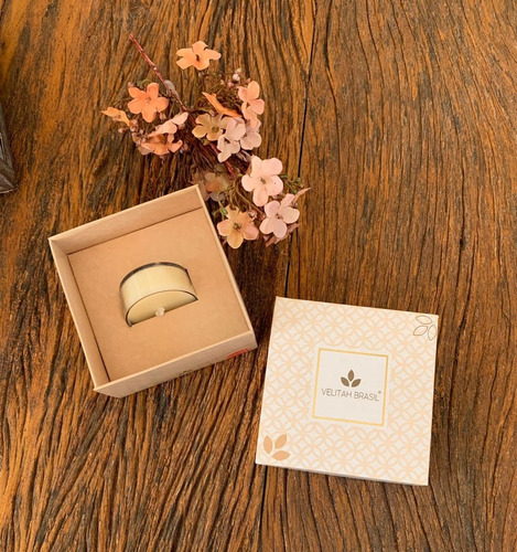Imagem 5 de 6 de Kit 36 Vela Aromática Verbena C/1 Mini Vela Lembrancinha