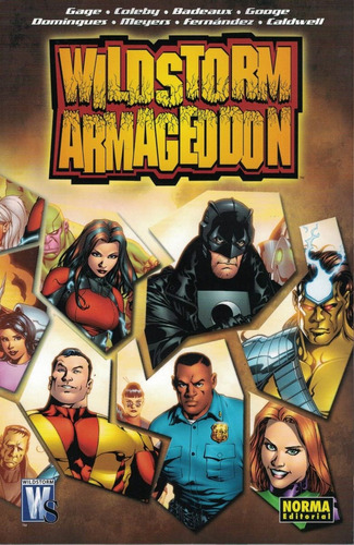 Wildcats Stormwatch The Authority Armageddon Macro Saga Wildstorm Comics 