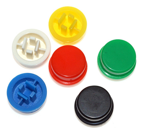 Tapa Roja Para Push Boton Oky0275-5 Oky0275-6 Red