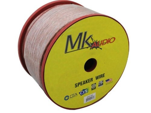 Mk Audio Sw16 500 16 Gauge 500ft Spool Speaker Wirecar Elec