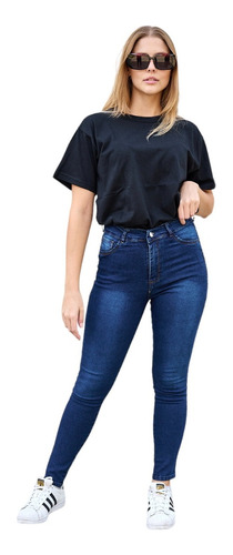 Pantalon Jean Mujer - Elastizado - Tiro Alto - Palmer Style