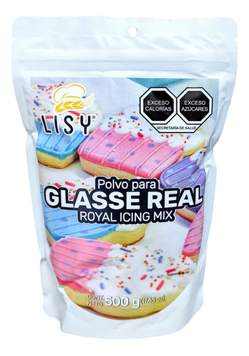 Polvo Para Preparar Royal Icing Lisy 500gr