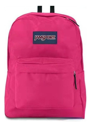 Jansport Superbreak, Mochila Informal Negra Para Hombre