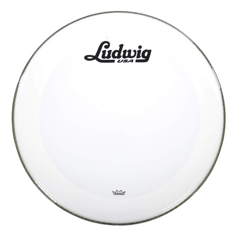 Ludwig Lwp3swv 22 en Suave Wht W/vintage Script Ringo Reso.