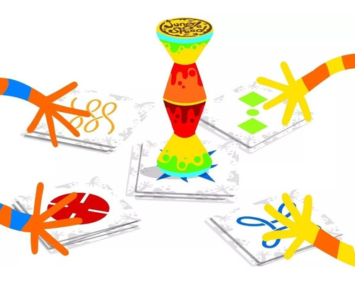 Imagen 2 de 8 de Jungle Speed Juego De Mesa Atrapa El Totem Top Toys Manias
