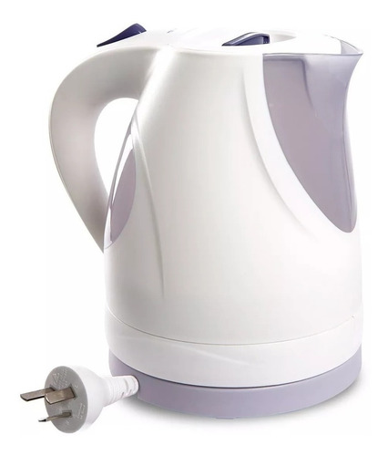 Pava eléctrica Smart-Tek SD1021 color blanca 220V 1.2L