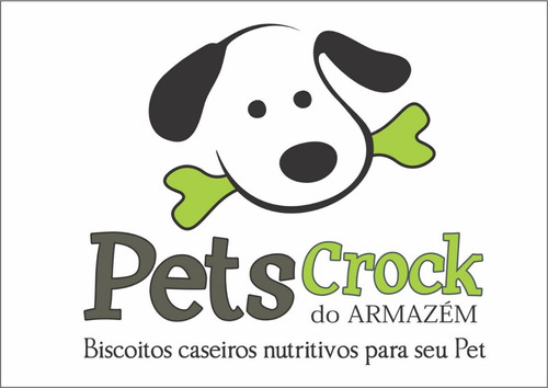 Biscoitos Naturais Pet Sabor Figado - 100g Pets Crock