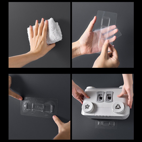 Soportes Para Cepillos De Dientes Montados En La Pared,