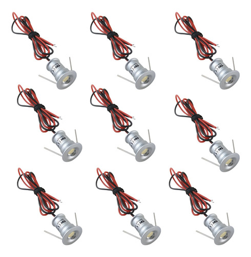 Aiboo Luz Led Para Debajo Gabinete 9 S Mini Empotrabl Cable