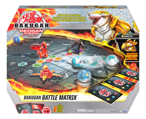 Juego De Mesa Bakugan Battle Matrix Con Tiburón De Oro