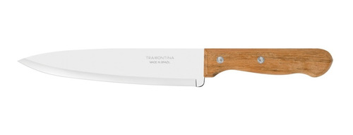 Pack 2 Cuchillos Cocineros 5 Y 7 Tramontina Mango Madera