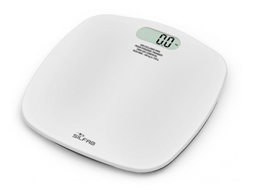 Imagen 1 de 6 de Balanza Digital Electrónica Curve White 180kg Personal