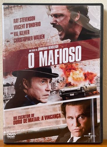 Dvd Filme O Mafioso, R. Stevenson, V. Kilmer, C. Walken