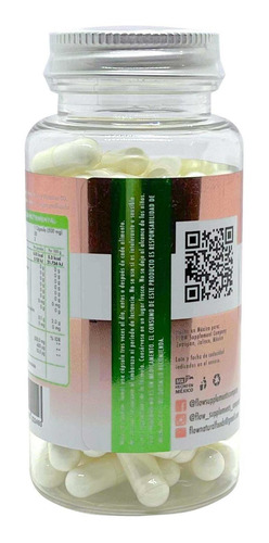 Imagen 8 de 10 de Myo Inositol Vitamina D3 90 Cápsulas 500 Mg Flow