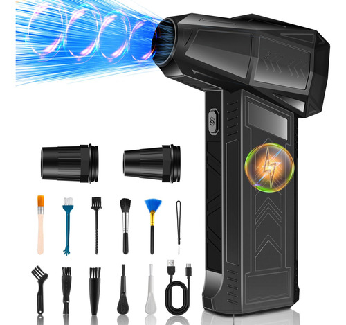 Plumero De Aire Comprimido Eléctrico 130000rpm 62m/s Portáti
