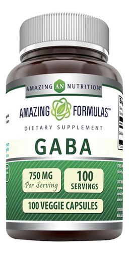 Amazing Formulas Gaba Fortalecimiento Sistema Inmune 100caps