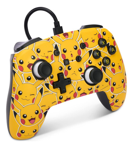 Control Alambrico Powera Switch ::.. Pikachu Moods Color Amarillo