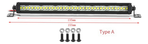 Barra De Luces H4bright De 135 Mm Para 1/10 Rc Crawler Axial