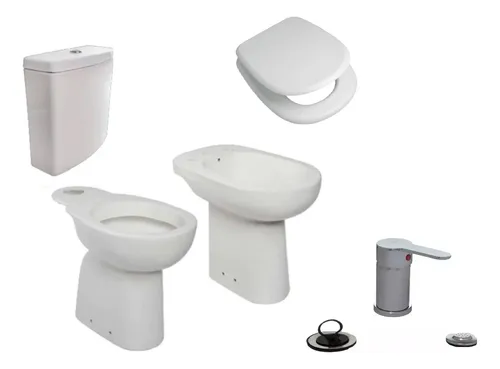 comprar Inodoro Alto Asiento Deposito Bidet Jade Max Griferia Bidet