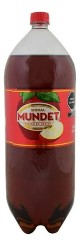 4 Pzas Refresco Sidral Mundet Con Jugo De Manzana 3 L