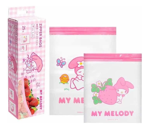 Bolsas Importadas 25 Piezas My Melody Sanrio