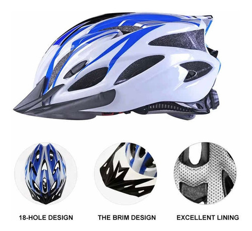 Cascos De Ciclismo Mtb Unisex Ajustable Con Flujo De Aire