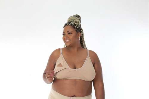 Sutiã Amamentação Soutien Amamentar Gestante Plus Size