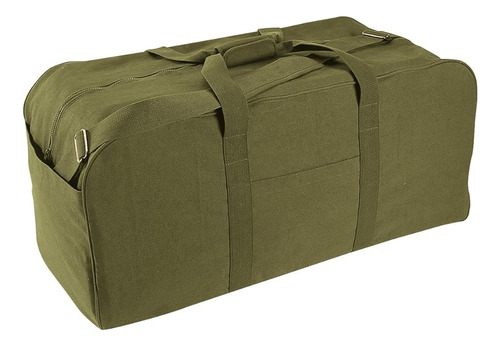 Rothco Canvas Jumbo Cargo Bag (ft822), Olive Drap