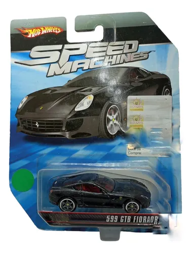 Ferrari 599xx Hot Wheels Speed Machines Amarelo | Shopee Brasil