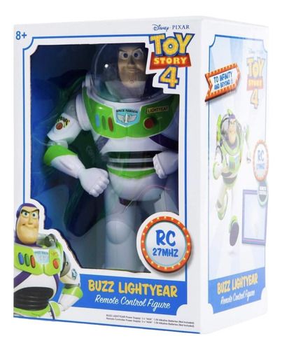 Buzz Lightyear A Control Remoto Toy Story Disney Pixar