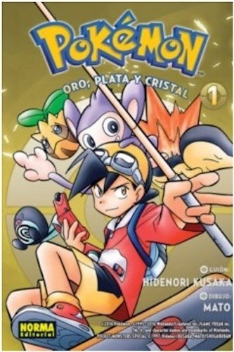 Pokémon 05. Oro, Plata Y Cristal 1, De Autor. Editorial Norma En Español