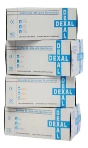 10 Cajas X 100 Guantes Látex Descartables Importados