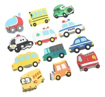Comprar Imán Para Nevera, 12 Unidades, Diseño De Coche De Dibujos An