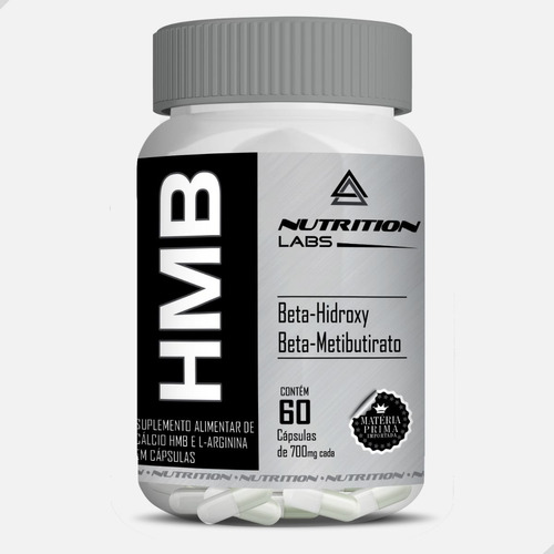 Hmb Beta - Hidroxy / Beta - Metibutirato 60 Cápsulas