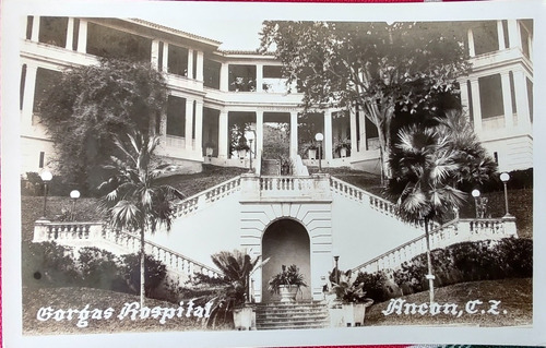 Antigua Postal Panamá Gorcas Hospital (ff141