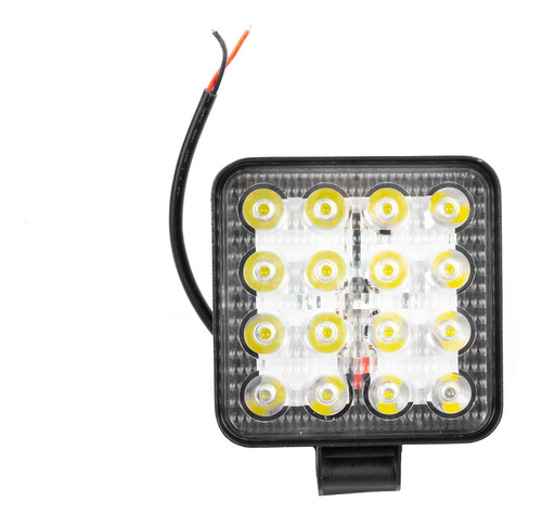 Faro Led Auxiliar 16 Led 48w Cuatri 4x4 Off Road Lux Led