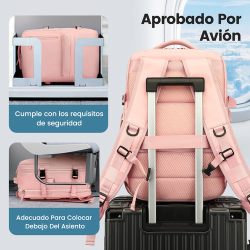 Mochila De Viaje Expandible 10 Kg Avion Mochila Escolar