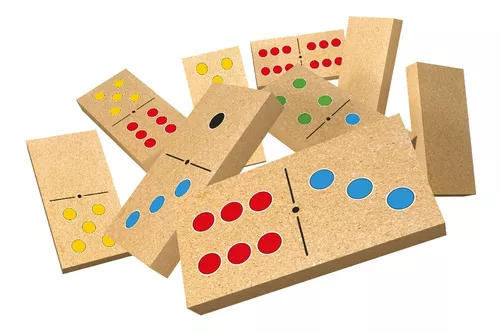 Jogo Domino Aprendendo Números Infantil Educativo 28 Peças - Pais