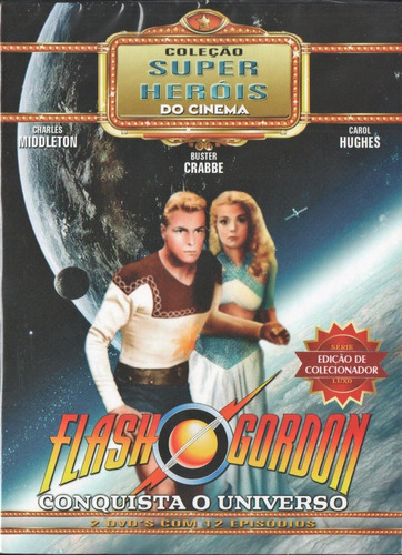 Flash Gordon Conquista O Universo Dvd Duplo Novo Lacrado