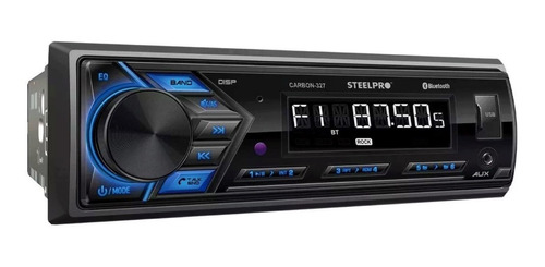 Autoestereo 1 Din Usb Aux Fm Bluetooth Carbon327