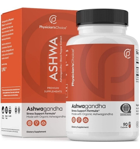 Physician's Choice Ashwaganda Orgánica Adaptógeno X 90 Caps